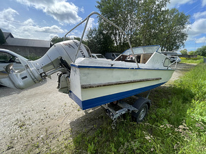 Alumiiniumist paat amur 2 + honda bf90 four stroke 2007 (7 foto / 10)