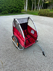 Kahekohaline jalgrattahaagis/jalgrattakäru (1 foto / 5)