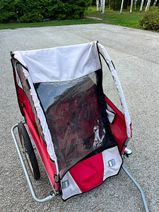 Kahekohaline jalgrattahaagis/jalgrattakäru (3 foto / 5)