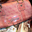 Guess розово-пудровая с принтом объемная сумка (фото #2)