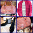 Guess розово-пудровая с принтом объемная сумка (фото #5)