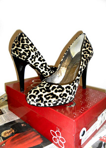 Cara effektsed leopardimustriga sametised kingad, 39 (6 foto / 7)