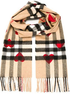 Burberry stiilis lai soe kašmiriga ruuduline sall-palantiin (2 foto / 9)