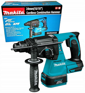 НОВ. перфоратор 18В Makita DHR242 Z 242Z 6,0 Ач аккумулятор (1 фото из 2)