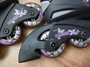 Rulluisud K2 Charm X BOA, reguleeritavad 32-37 (10 foto / 10)