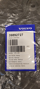 Uued OEM Volvo tekstiilmatid P2 V70/S60 (2 foto / 4)