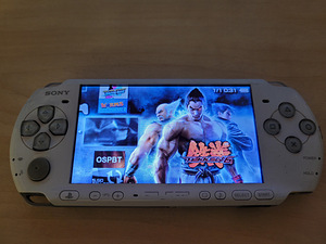 Sony PSP 2001 hacked defektidega + kaablid (1 foto / 5)
