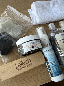 LeTech Advanced Leather Care Kit nahahoolduskomplekt (2 foto / 3)