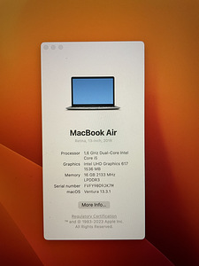 Macbook Air 2018 / 512GB / 16GB ram (4 foto / 6)