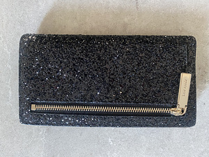 UUS! Kate Spade pidulik rahakott,must sädelev (2 foto / 3)