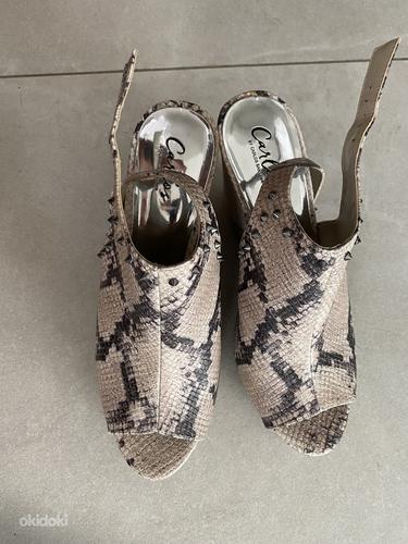 Почти не бывшие в употреблении туфли на платформе Carlos (Santana), EU40 (фото #2)