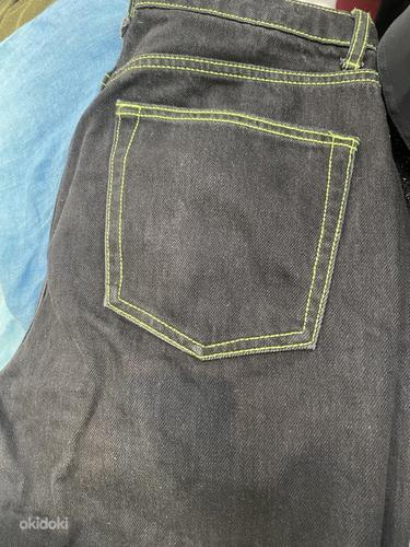 Черные джинсы topshop, w32/l32, momjeans (фото #3)