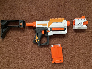 NERF komplekt (relvad + varustus) (10 foto / 10)