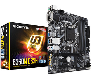 Müüa GIGABYTE B360M DS3H emaplaat (2 foto / 2)