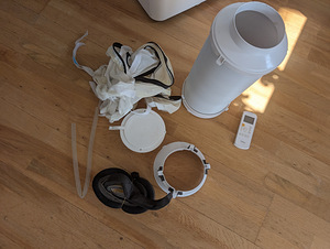 Midea mobiilne konditsioneer (4 foto / 5)