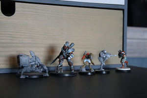 Infinity the game nomad army miniatures (6 foto / 6)