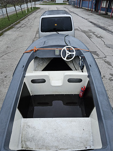 Mootorpaat+ Yamaha 4T 20hp mootor+ Respo paadihaagis (5 foto / 10)