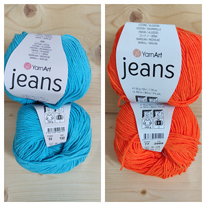 Lõng kudumiseks Jeans Yarn Art (2 foto / 7)