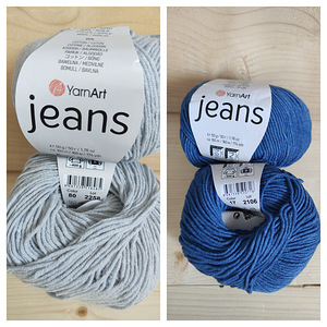 Lõng kudumiseks Jeans Yarn Art (3 foto / 7)