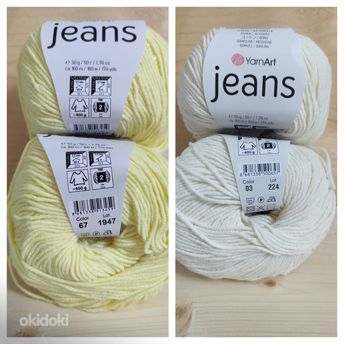 Пряжа для вязания Jeans Yarn Art (фото #6)