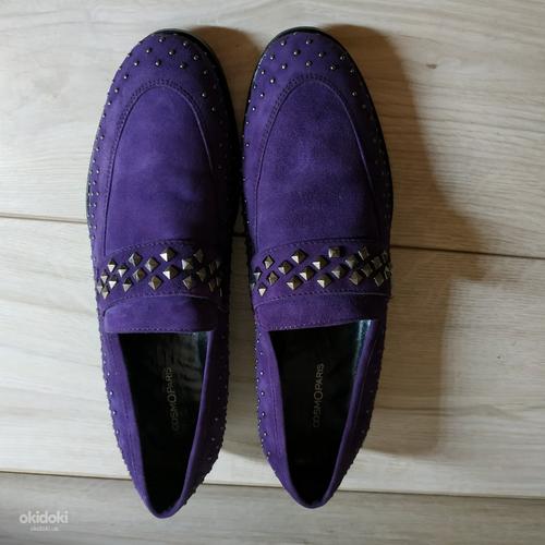 Кожаные стильные фирменные туфли от Cosmoparis 39 р (фото #2)