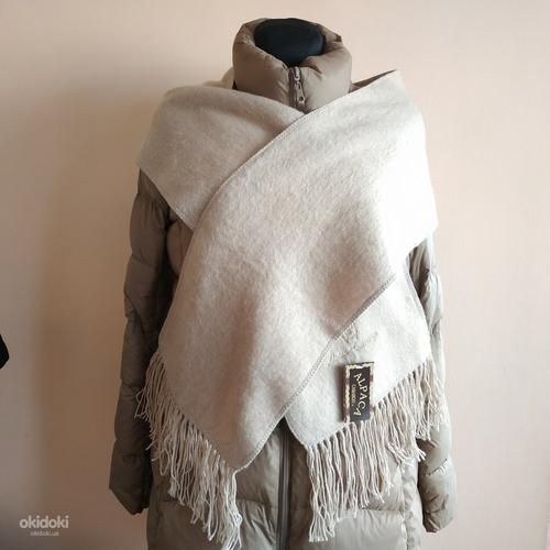 Вовняний натуральний шарф з альпаки ALPACA CAMARGO (фото #8)