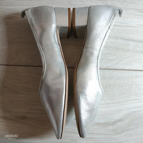 Шкіряні, стильні жіночі сучасні туфлі від HM 39 р (фото #2)
