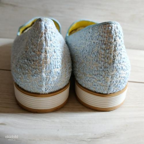 Шкіряні фірмові нові туфлі від Heine 39 р шкіра всередині (фото #5)