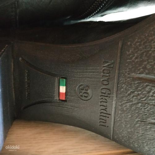 Шкіряні стильні фірмові черевики від NERO GIARDINI 39-39 р (фото #6)