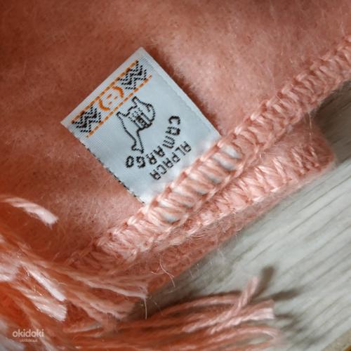 Шерстяной натуральный шарф из альпаки ALPACA CAMARGO- Ориг (фото #6)