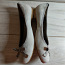 Кожаные фирменные стильные балетки bata 36- 37 р - новые (фото #5)