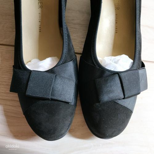 Кожаные фирменные женские туфли от Peter Kaiser 39 р кожа ве (фото #1)