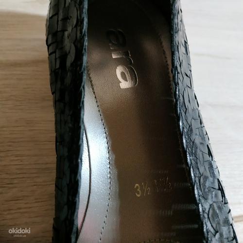 Кожаные фирменные женские туфли от Ara- 36.5 р (фото #4)