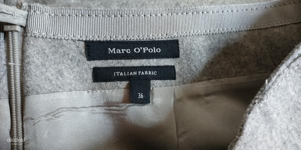 Женская базовая юбка от Marc O'Polo. 36-38 р - лама шерсть (фото #7)