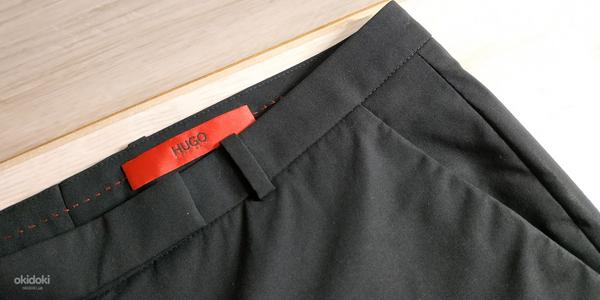 Жіночі штани від Hugo Boss 38 р натуральна тонка шерсть - (фото #1)