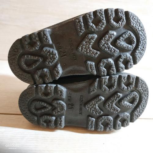 Кожаные фирменные детские ботиночки от Twisty 21 р утепленны (фото #6)