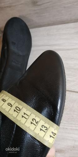 Шкіряні фірмові туфельки з м'якої шкіри від Bata- Італія 40 (фото #8)