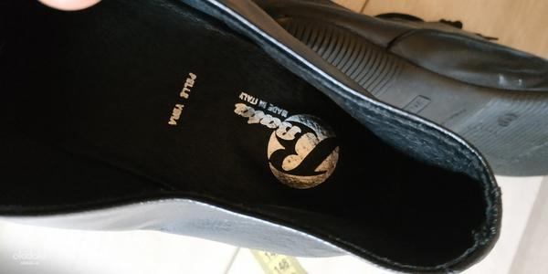 Кожаные фирменные туфельки из мягкой кожи от Bata- Италия 40 (фото #9)