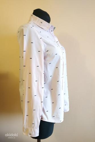 Фирменная женская натуральная рубашка от Tommy Hilfiger 36-3 (фото #5)