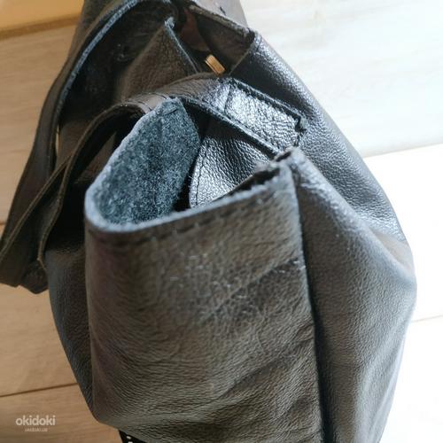 Шкіряна фірмова жіноча сумка шопер від Roberto Santi (фото #4)