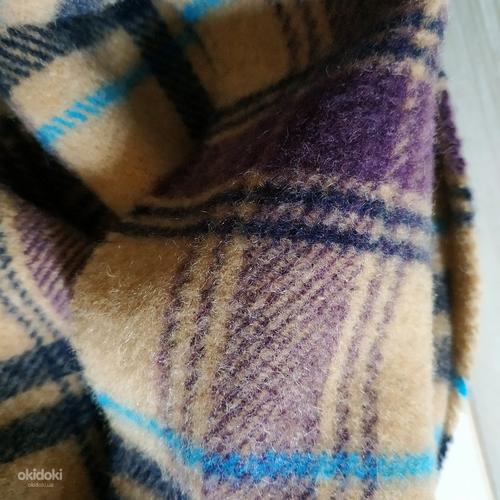 Стильний універсальний базовий шарф -з лама вовни (фото #3)