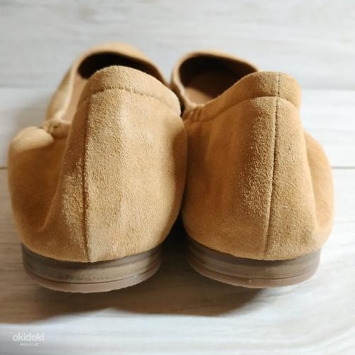 Шкіряні фірмові чобітки для дівчинки 21 р - Зима (фото #7)