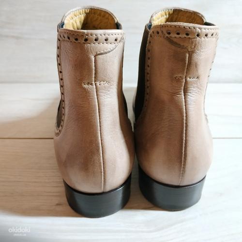 Шкіряні стильні жіночі черевики челсі від Bensons Італія 39 (фото #4)