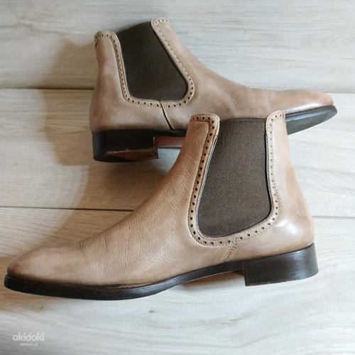 Кожаные стильные женские ботинки челси от Bensons Италия 39 (фото #6)