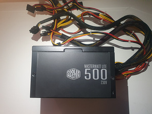 Блок питания Coolermaster 500W 80plus (1 фото из 2)