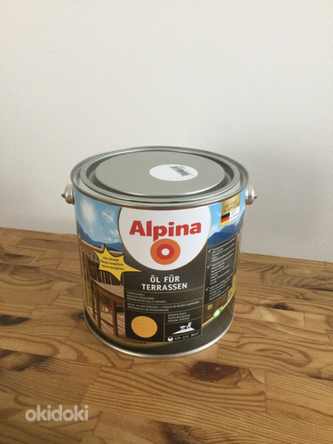 Terrassiõli Alpina 2,5l Terrassen Öl
