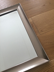 Peegel Ilusas Puitraamis | Mirror in Beautiful Wooden Frame (2 foto / 2)
