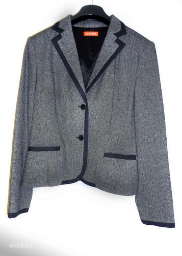 Стильный теплый костюм Mosaic- пиджак-брюки- юбка, S-M-36-38 (фото #6)