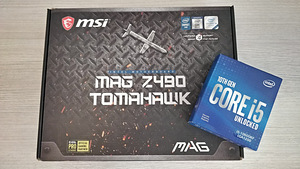 MSI MAG Z490 Tomahawk + Intel i5-10600kf (3 foto / 3)