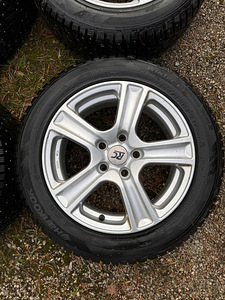ДИСКИ + ЗИМНИЕ ШИНЫ 5x114,3 205/55 R16 (4 фото из 9)